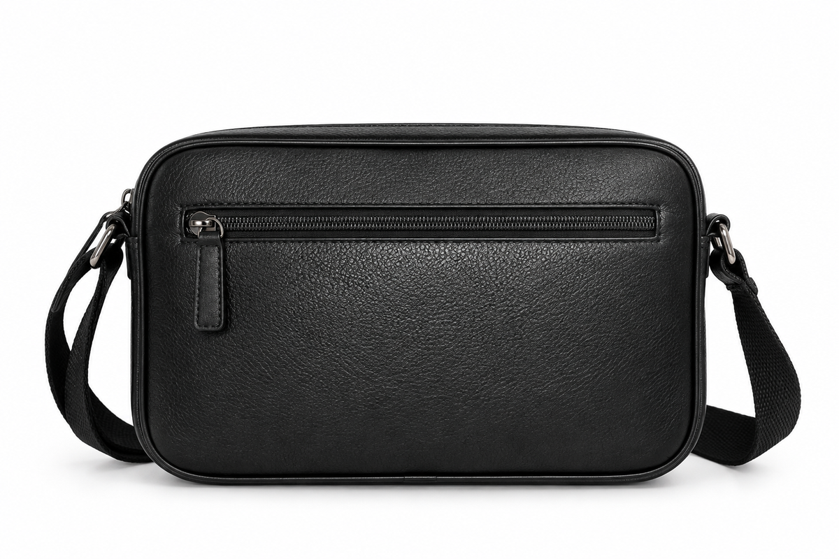 The London East West Leather Crossbody Bag