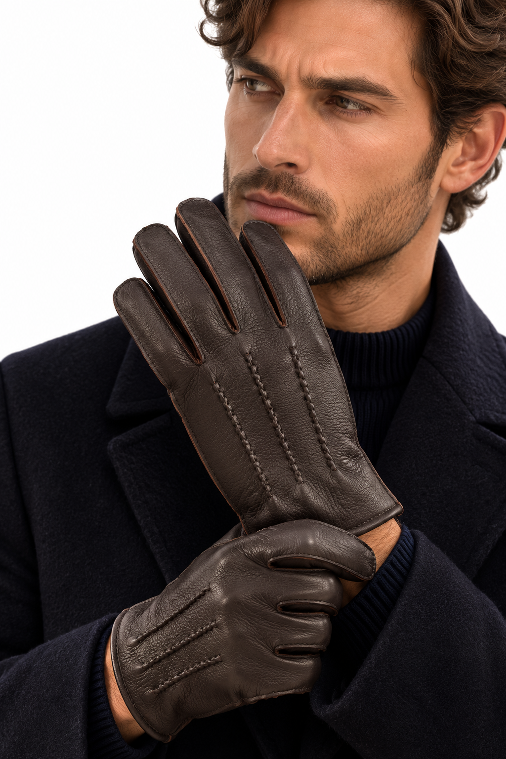 The London Raw Edge Glove