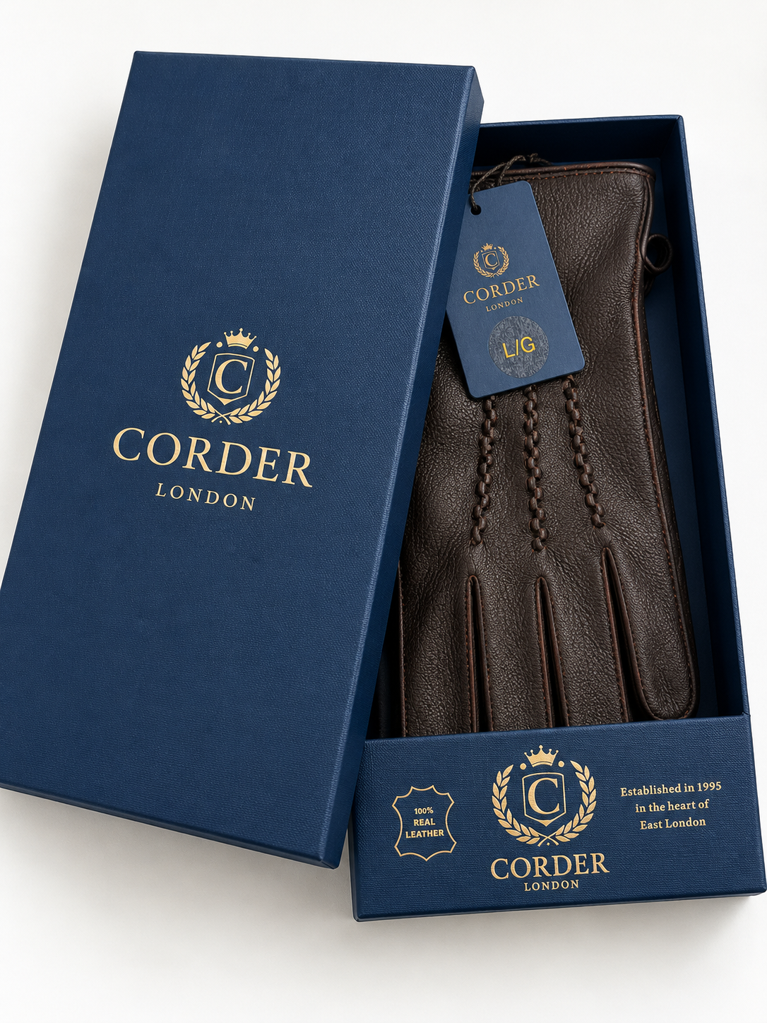 The London Raw Edge Glove