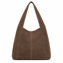 Laurie Suede Hobo Bag - Choc