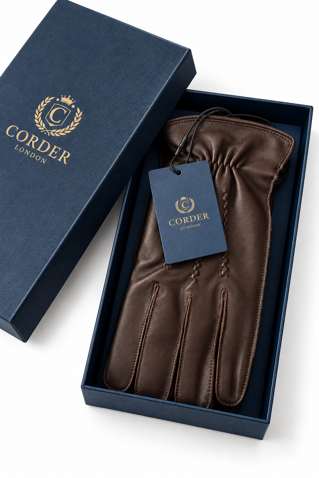 The London Gathered Cuff Pin Glove