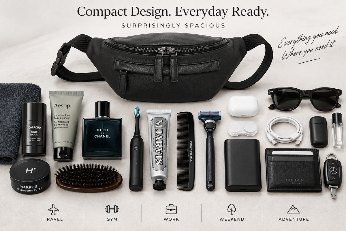 The Camden Leather Crossbody Sling Bag