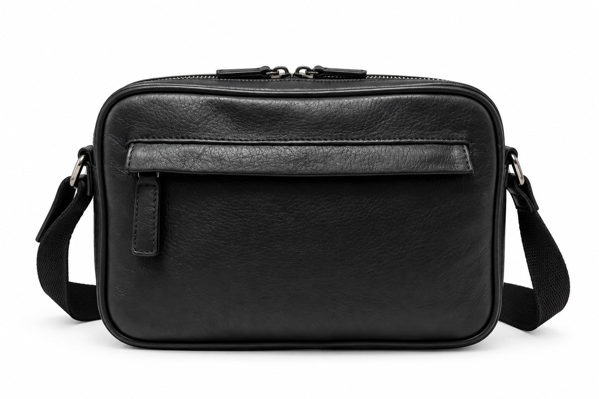 The London East West Leather Crossbody Bag