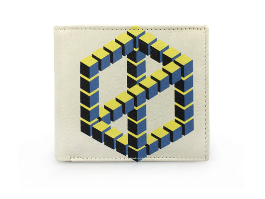 Optical Illusion Cube - Yellow