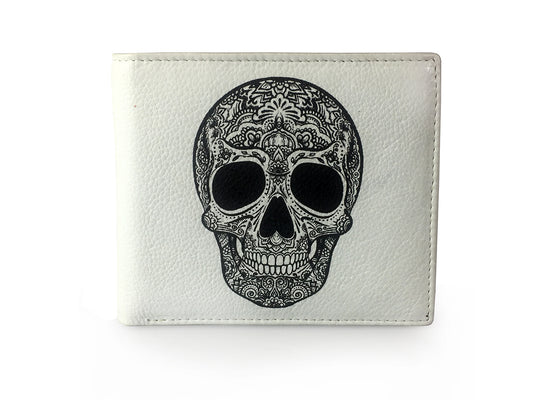 B&W Candy Skull